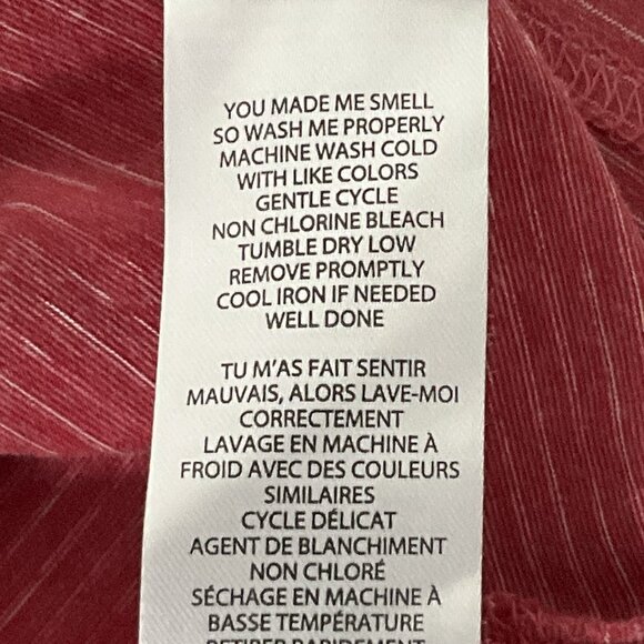 Travis Mathew Polo Shirt Men Large L Red Stripe Golf Short Sleeve Casual - Picture 12 of 13